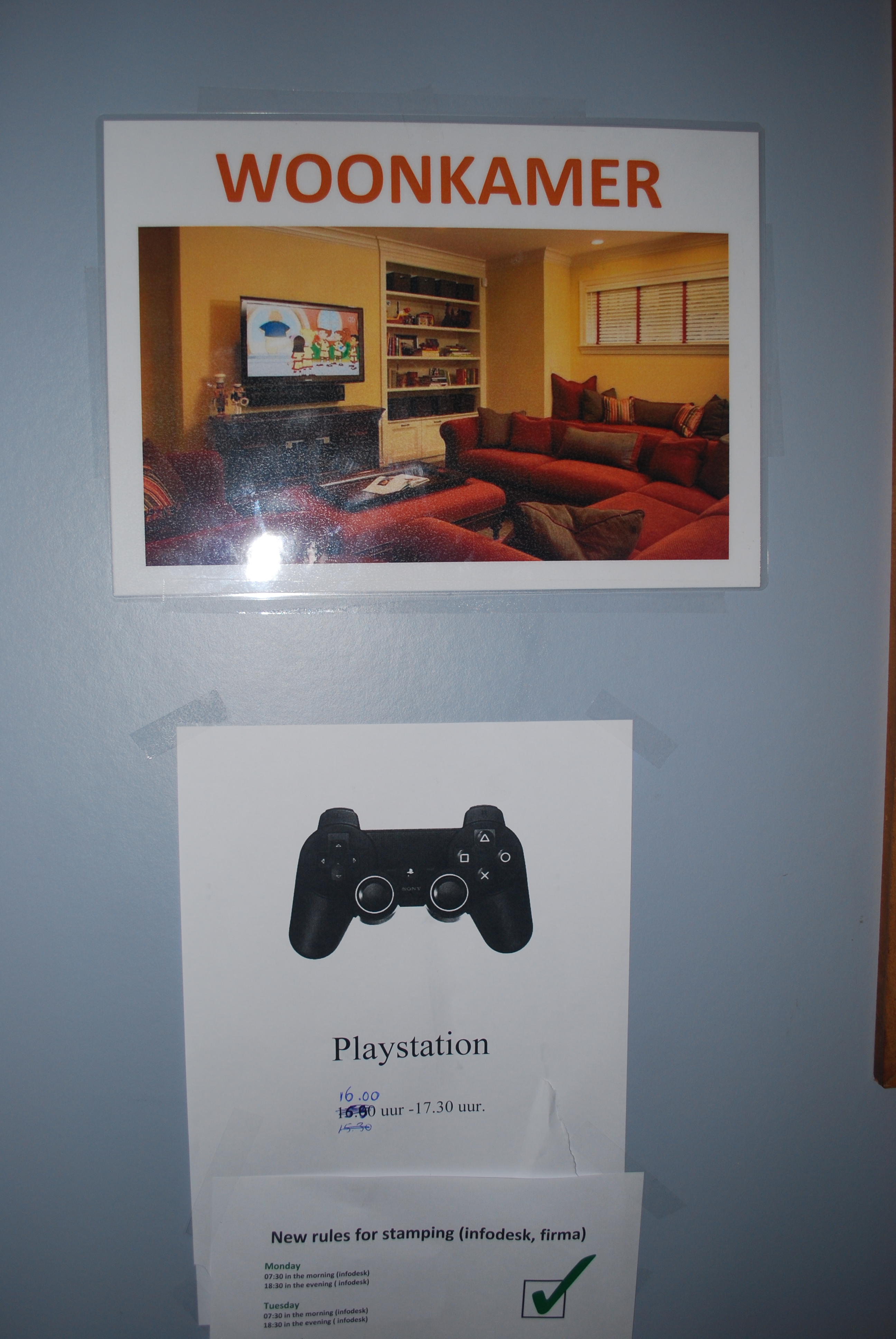 PlayStation in de huiskamer 
